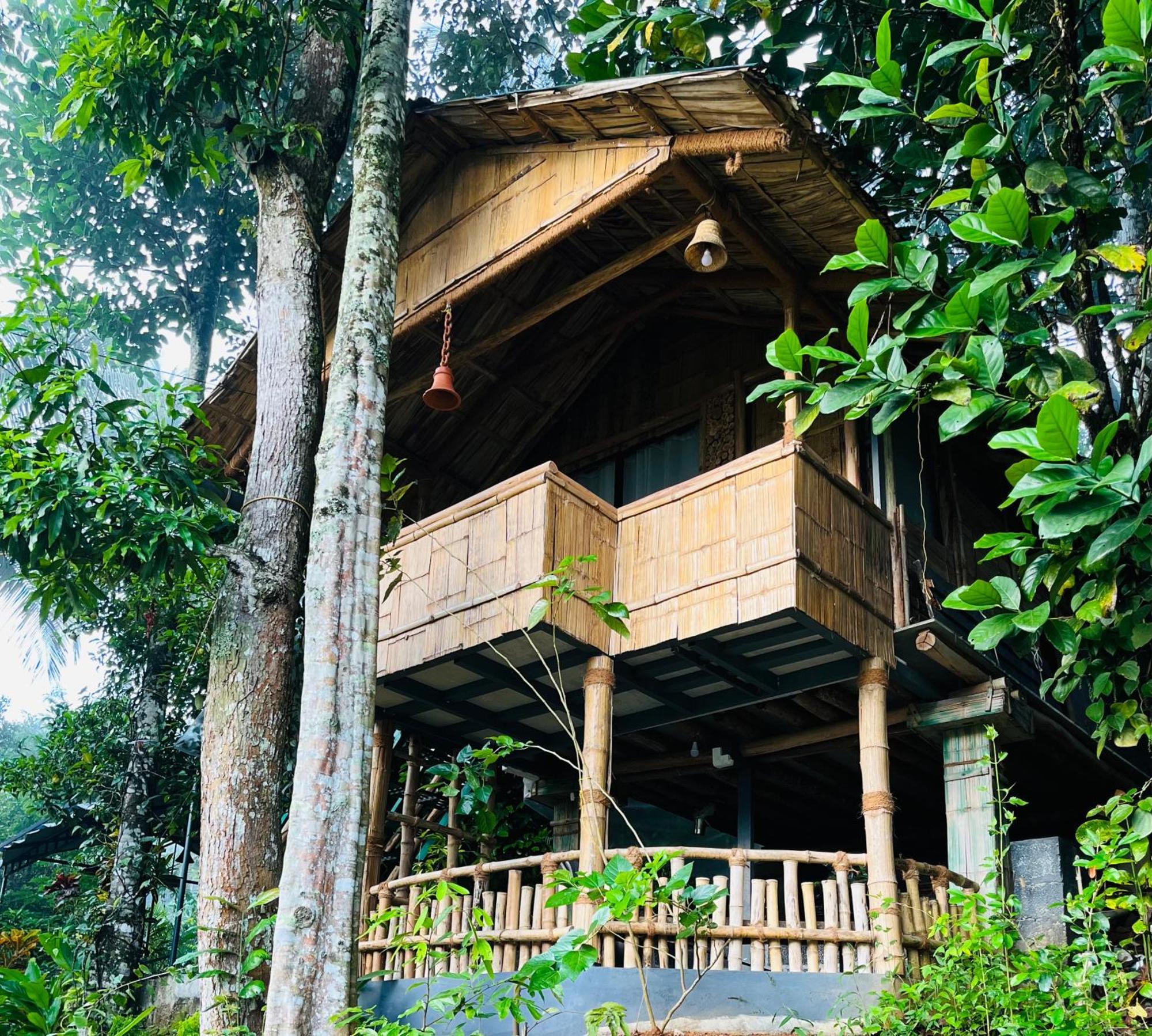 गेस्ट हाउस Fab - Bamboo Hut With Open Shower Munnar